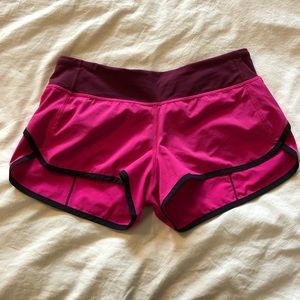 Lululemon Speed Shorts